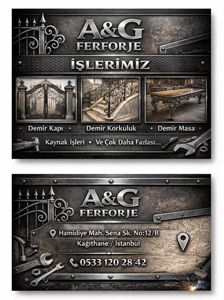 A&G Ferforje DEMİR DOĞRAMA 