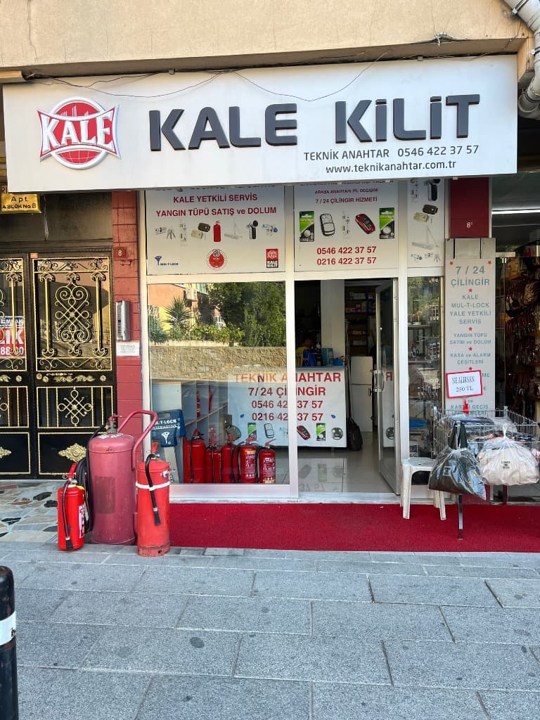 Kale Kilit Teknik Anahtar